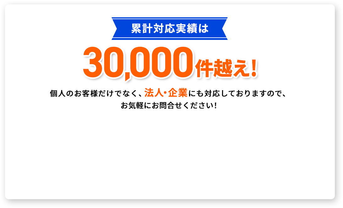 累計対応実績